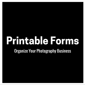 Photography Forms