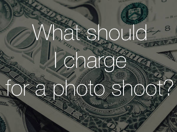 What should i charge for a photoshoot