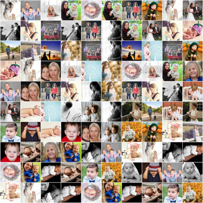 Year in review with space for 100 photos
