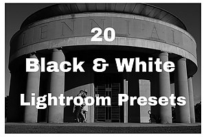 Black & White lightroom presets