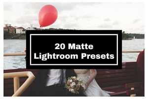 Matte lightroom presets